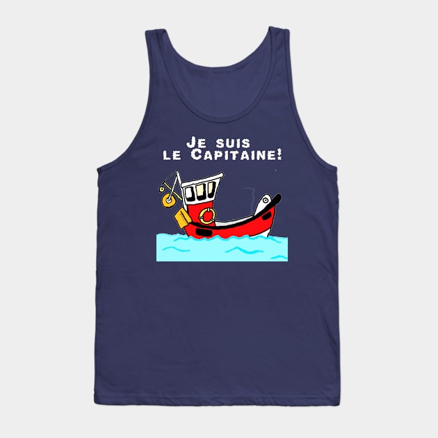 je suis le capitaine Tank Top by ChezALi